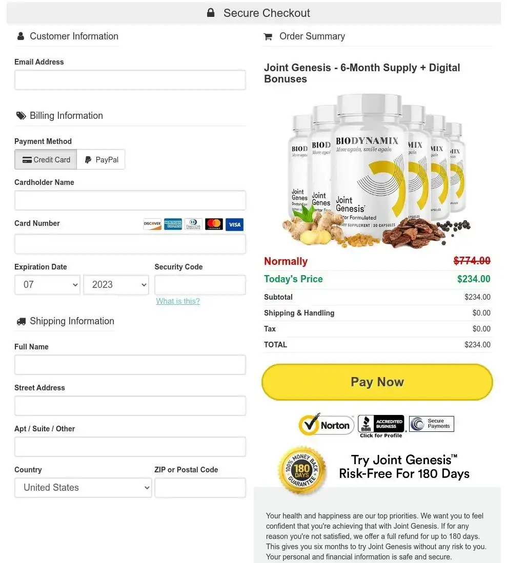 joint genesis where to buy