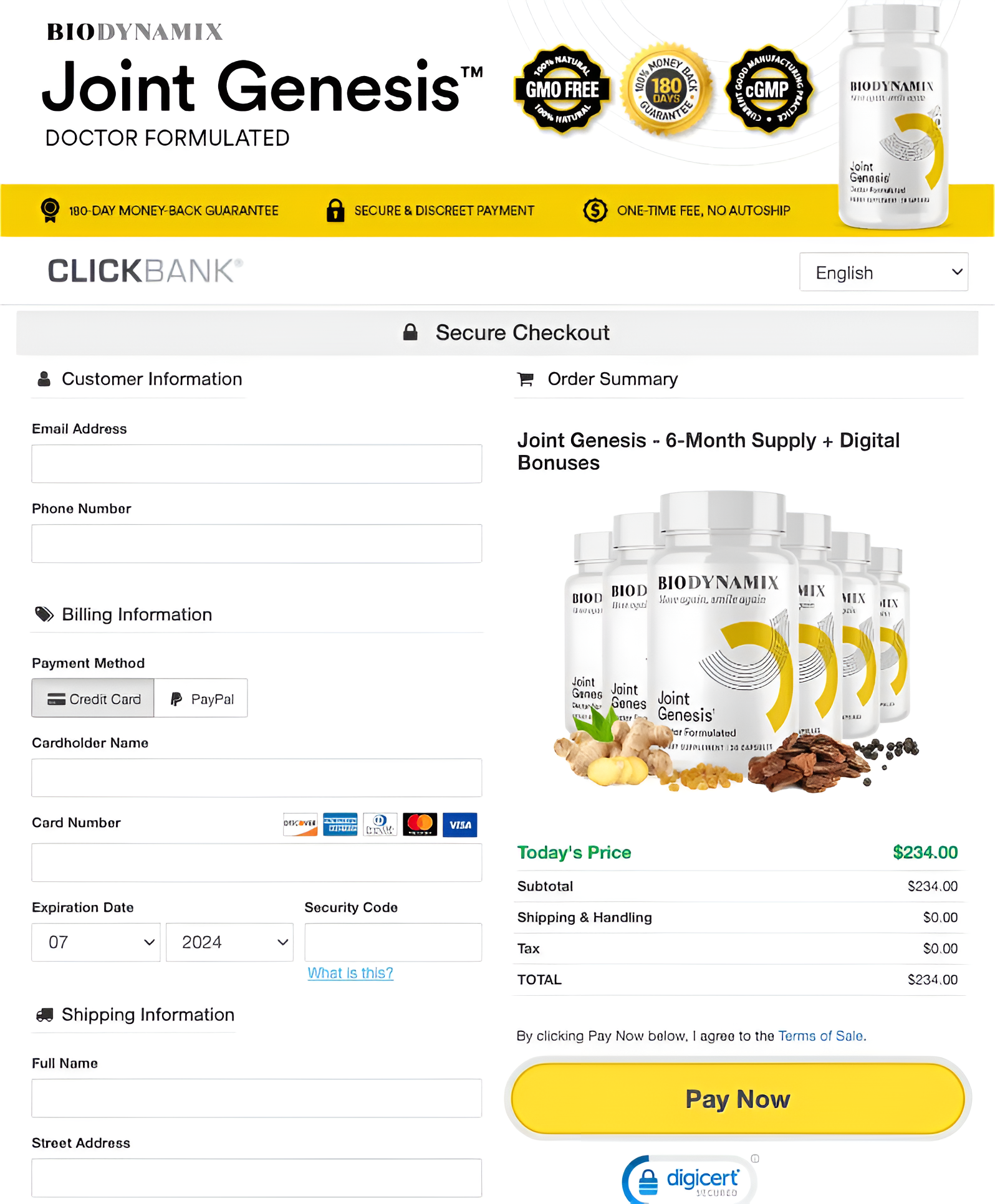 JointGenesis-Secure-Checkout